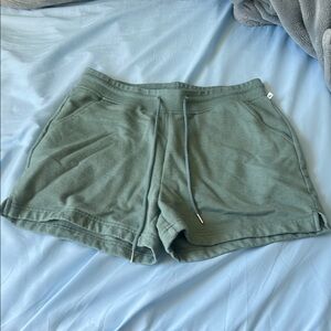 Eddie Bauer Green Athletic Shorts Soft Fabric